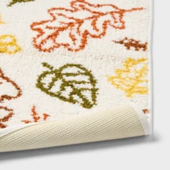 17"x24" Fall Leaves Non-Slip Harvest Bath Rug Cream - Room Essentials™ 5 17"x24" Fall Leaves Non-Slip Harvest Bath Rug Cream - Room Essentials™ -Room Essentials Shop GUEST 09b12298 3553 476d 8c0e 28449ea238c8