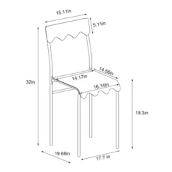 Set Of 2 Wavy Metal Dining Chair - Room Essentials™ -Room Essentials Shop GUEST 244af39a 2acf 4be3 bda2 1dd25ed8d284