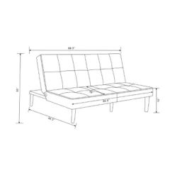 69" Tufted Dorm Futon Sofa - Room Essentials 12 69" Tufted Dorm Futon Sofa - Room Essentials -Room Essentials Shop GUEST 55248eb7 a62d 48d0 aee5 847a785f15df