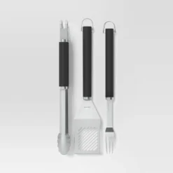 3pc Stainless Steel Grill Tool Set With Handles Light Silver - Room Essentials™: BBQ Accessories, Polypropylene Grip, No Assembly Required 7 3pc Stainless Steel Grill Tool Set With Handles Light Silver - Room Essentials™: BBQ Accessories, Polypropylene Grip, No Assembly Required -Room Essentials Shop GUEST 6a70a262 f85e 4e2c b246 ab287dcc4968