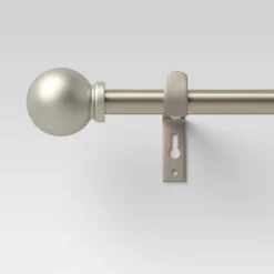 Café Smaller Ball Curtain Rod Silver - Room Essentials™ 7 Café Smaller Ball Curtain Rod Silver - Room Essentials™ -Room Essentials Shop GUEST 6b640b35 3d6d 4090 b7b2 f48607ae9060