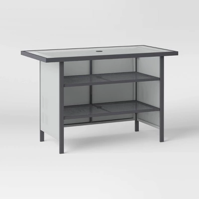 Patio Bar Table, Outdoor Furniture - Room Essentials™ 2 Patio Bar Table, Outdoor Furniture - Room Essentials™ - Image 2