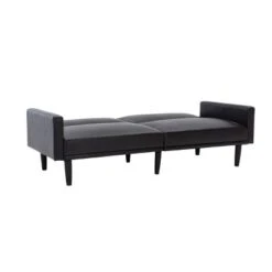 Faux Leather Futon Sofa With Arms Black - Room Essentials™ 14 Faux Leather Futon Sofa With Arms Black - Room Essentials™ -Room Essentials Shop GUEST a945b560 36ab 4a76 92b1 3d0399365027