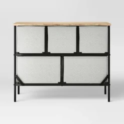 36" Wide Fabric Bin 5 Dresser Black Frame - Room Essentials™ 7 36" Wide Fabric Bin 5 Dresser Black Frame - Room Essentials™ -Room Essentials Shop GUEST be4d80bc 54da 4832 9fc1 f3d8595c47c7