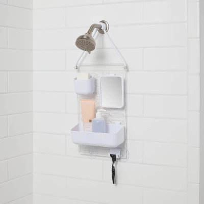 Adjustable Shower Caddy White - Room Essentials™ 1 Adjustable Shower Caddy White - Room Essentials™