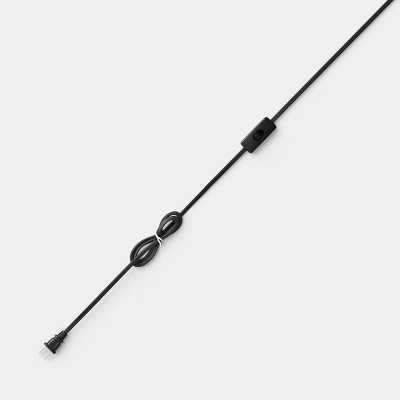 Pendant Lamp With Pleated Fabric Shade White - Room Essentials™ 2 Pendant Lamp With Pleated Fabric Shade White - Room Essentials™ - Image 2