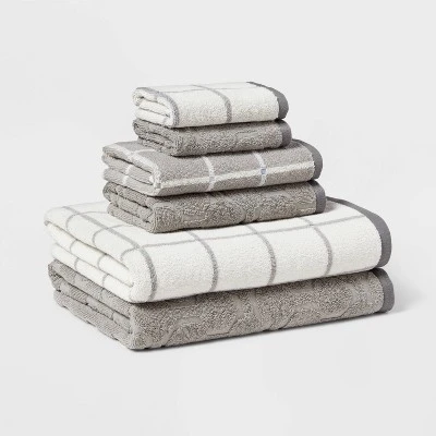 6pc Bath Towel Bundle Set - Room Essentials™ 7 6pc Bath Towel Bundle Set - Room Essentials™ - Image 7
