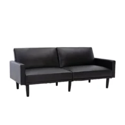Faux Leather Futon Sofa With Arms Black - Room Essentials™ 16 Faux Leather Futon Sofa With Arms Black - Room Essentials™ -Room Essentials Shop GUEST f1f3fcb5 ce41 494a 876b 4460d36bd7d7